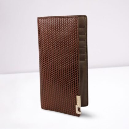 Home apremium cow leather long wallet